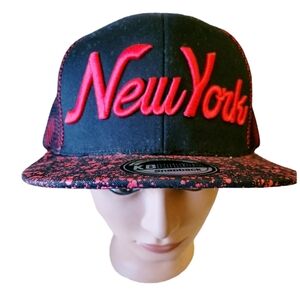 New York Truckers Hat Snapback Adjustable Flat Bill KBethos New with Tags